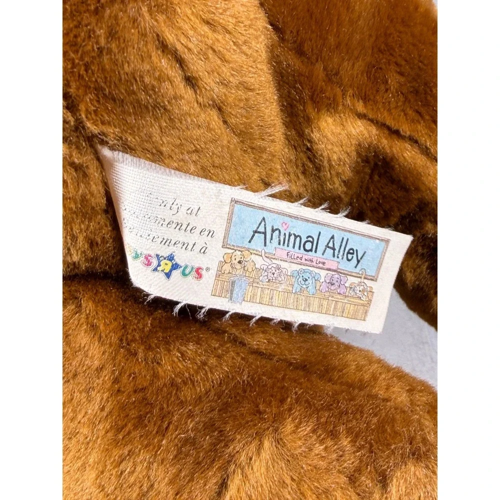Animal Alley Boxer Dog Plush Toys R Us Brown White Stuffed Animal 9 Inch